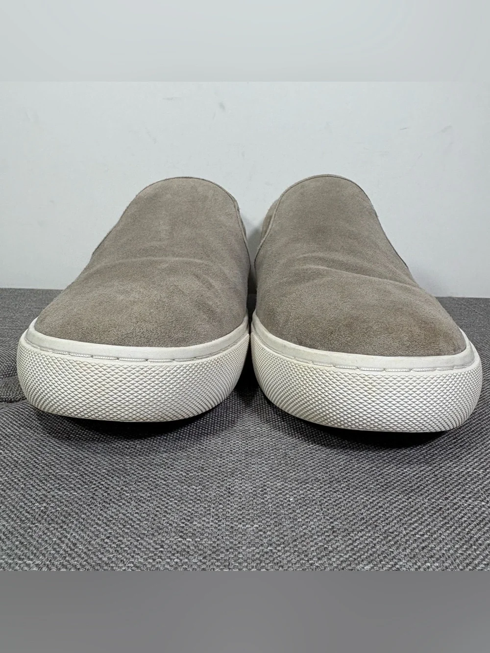 Tory Burch Suede Slip-On Flats in Taupe- woman’s 7.5